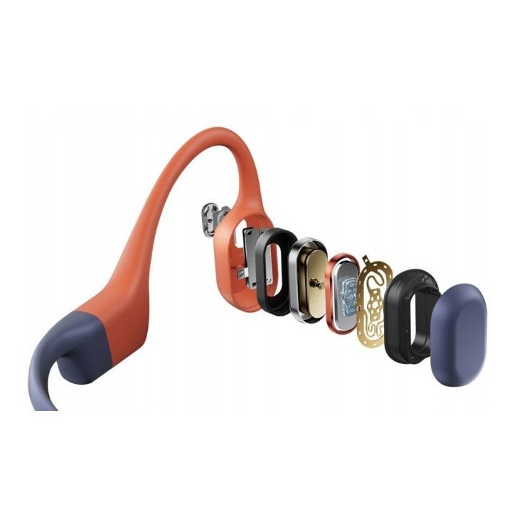 Shokz OpenSwim Cuffie a conduzione ossea Pro Rosso wireless