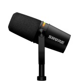 Shure MV7+-K - Lecture/vocal microfono con connettore XLR/USB-C nero