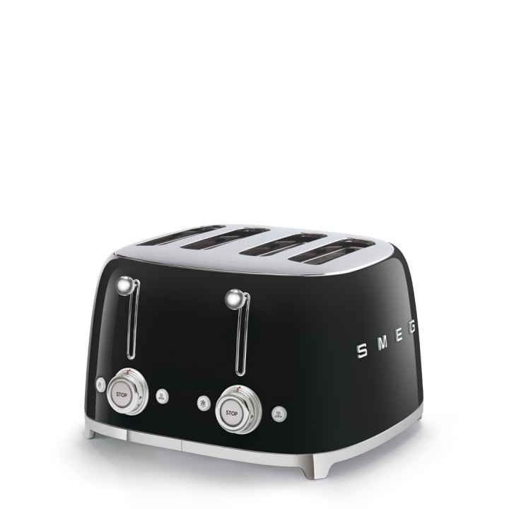 Smeg 50's Tostapane Style TSF03BLEU Nero