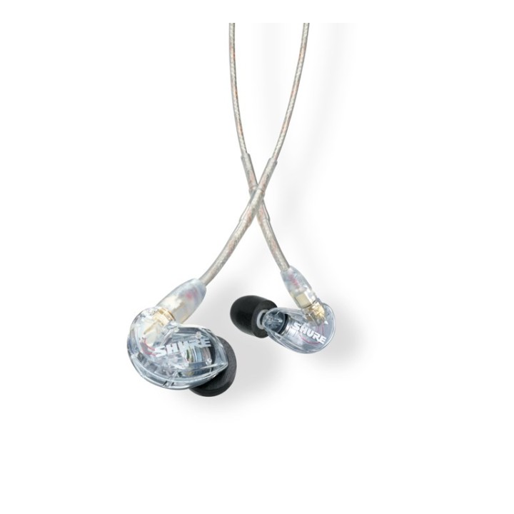 Shure SE215 Headset Pro Cablato In-ear Stage/Studio trasparente