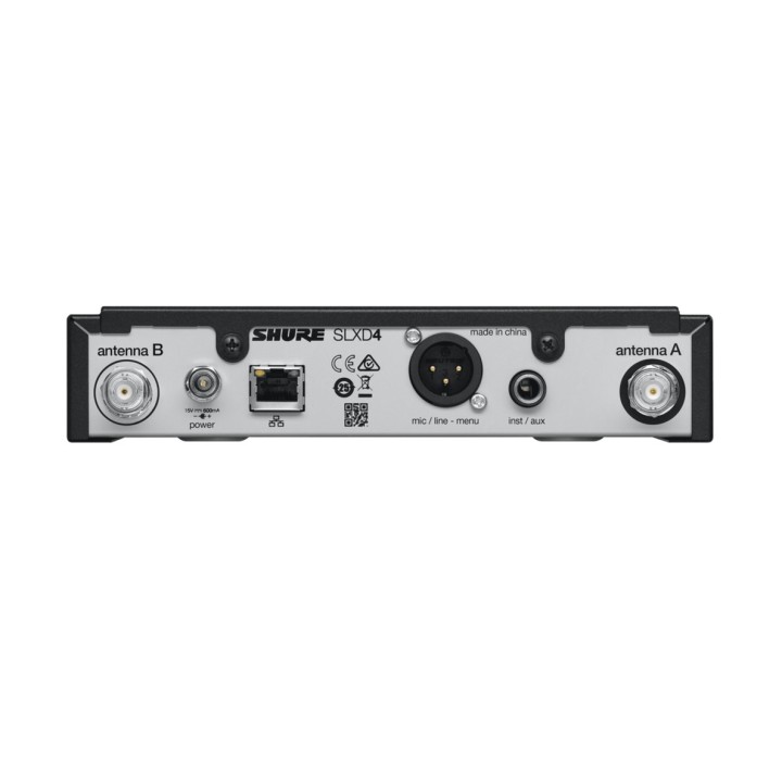 Shure SLXD4E-G59 ricevitore microfono wireless Desktop