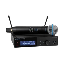 Shure SLXD24+E/B58-G65 - sistema wireless digitale con trasmettitore/microfono portatile (470–606 MHz)