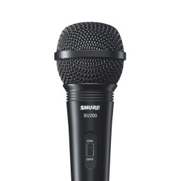 Shure SV200 Microfono Karaoke nero