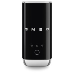 Smeg MFF02BLEU Montalatte automatico/scaldavivande nero