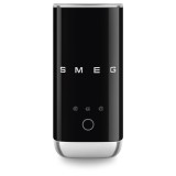 Smeg MFF02BLEU Montalatte automatico/scaldavivande nero