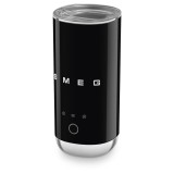 Smeg MFF02BLEU Montalatte automatico/scaldavivande nero