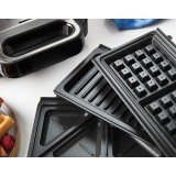Piastra per sandwich 3-in-1 RUSSELL HOBBS 26810-56 Nero Argento