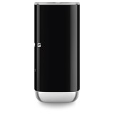 Smeg MFF02BLEU Montalatte automatico/scaldavivande nero