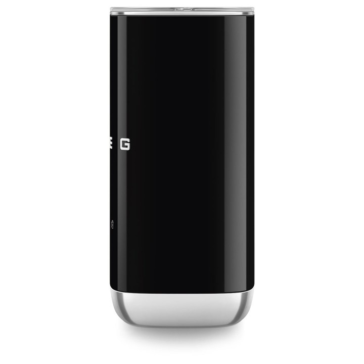 Smeg MFF02BLEU Montalatte automatico/scaldavivande nero
