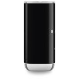 Smeg MFF02BLEU Montalatte automatico/scaldavivande nero