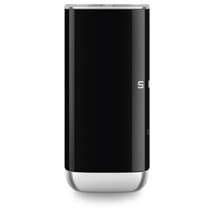 Smeg MFF02BLEU Montalatte automatico/scaldavivande nero