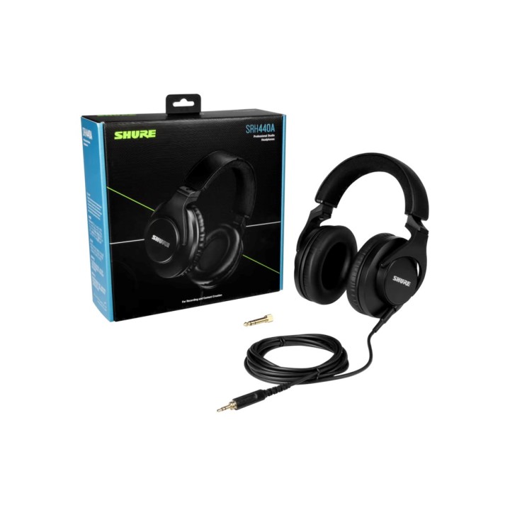 Shure SRH440A-EFS Cuffie Cablate nere