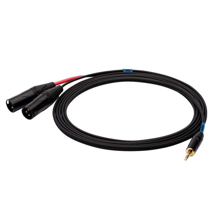 SSQ MIXLR3 - Cavo Jack Stereo 3 5 mm - 2x XLR 3 m
