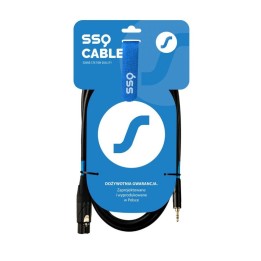 SSQ XLRMi0 5 - XLR femmina - cavo Jack stereo 3 5 mm 0 5 m