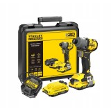 2×2.0Ah SFMCF830D2K STANLEY Avvitatore ad urto
