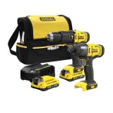 SFMCK465D2S STANLEY set (trapano/avvitatore e avvitatore a impatto)