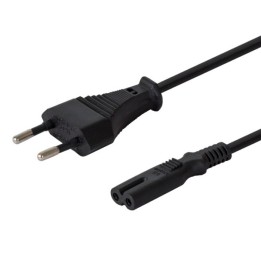 SAVIO Cavo di alimentazione (M) 2pin 1.2m CL-97