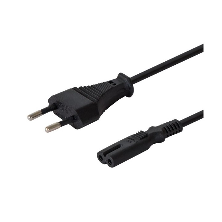 SAVIO Cavo di alimentazione (M) 2pin 1.2m CL-97