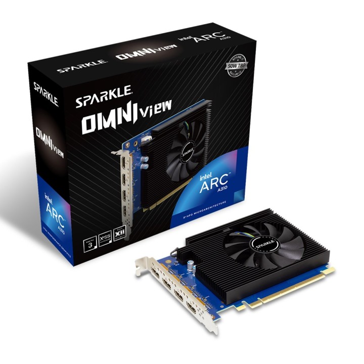 SPARKLE Intel Arc A310 Omni View 4GB scheda grafica