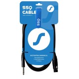 SSQ Cavo XZJM1 - Jack mono - Cavo XLR femmina 1 metro