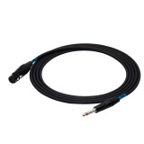 SSQ Cavo XZJM1 - Jack mono - Cavo XLR femmina 1 metro