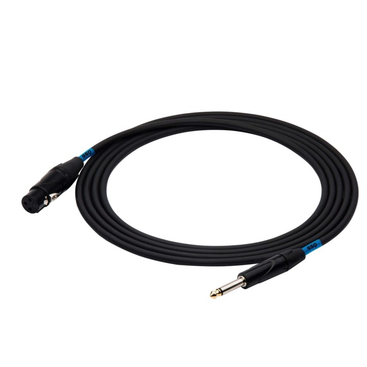 SSQ Cavo XZJM1 - Jack mono - Cavo XLR femmina 1 metro