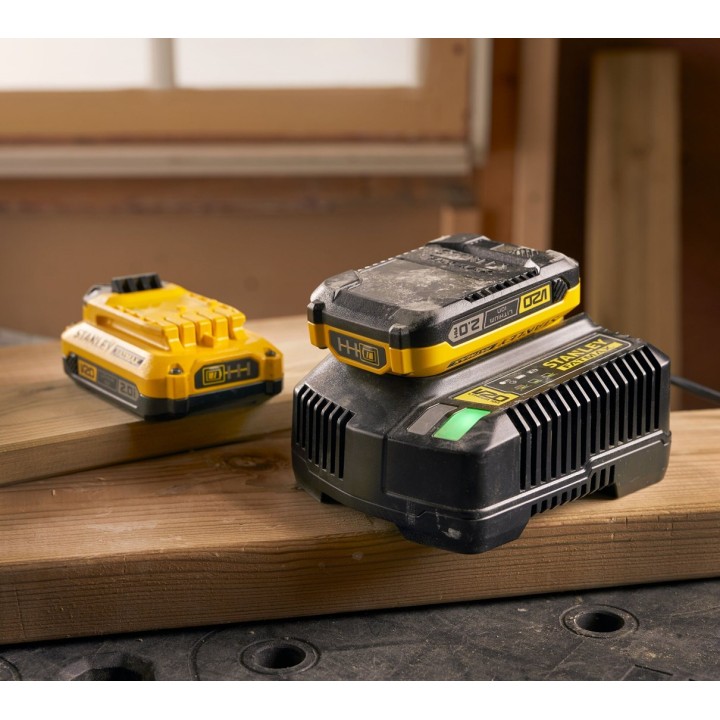 STANLEY SFMCD700D2A-QW 20V Trapano/avvitatore