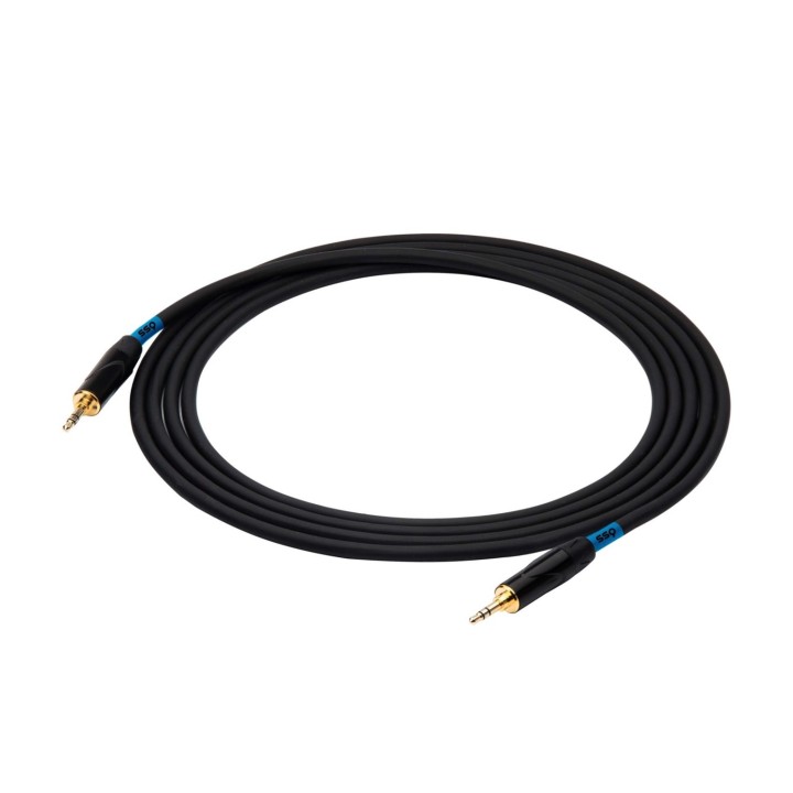 SSQ MIMI2 SS-1425 Cavo jack stereo mini 3 5 mm - Jack stereo mini 3 5 mm 2 m nero