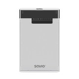 Savio 2.5 Enclosure esterno HDD/SSD USB 3.0 trasparente AK-66