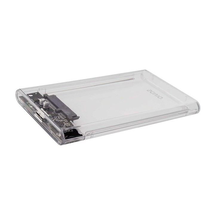 Savio 2.5 Enclosure esterno HDD/SSD USB 3.0 trasparente AK-66