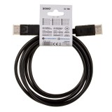 Savio CL-136 DisplayPort cavo 2 m nero