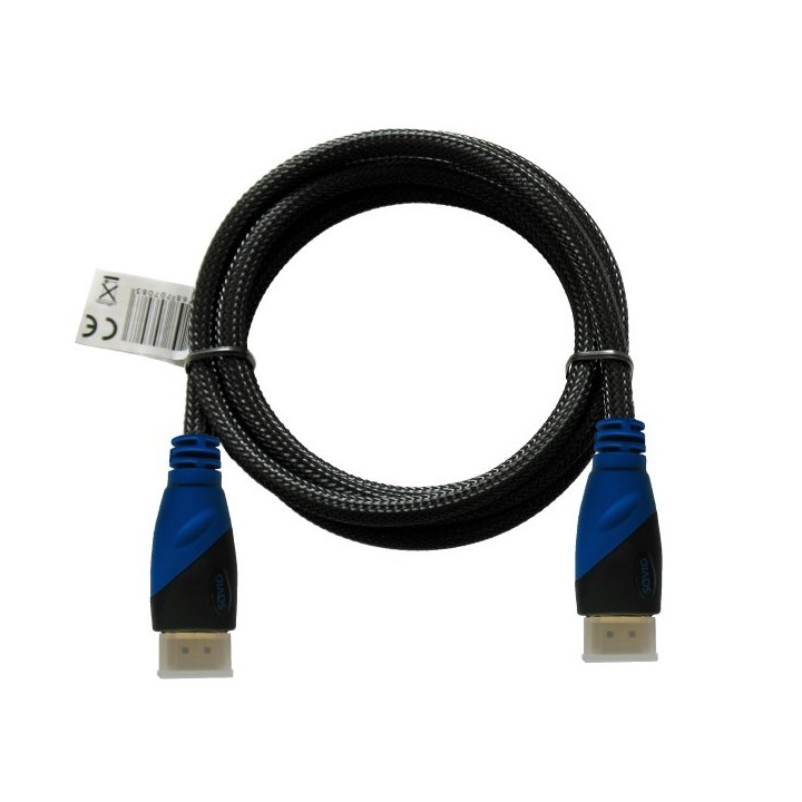 Savio CL-48 HDMI cavo 2 m HDMI Type A (Standard) nero blu