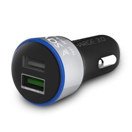 Savio Caricabatterie auto Quick Charge Savio SA-06/B 3.0A 2xUSB
