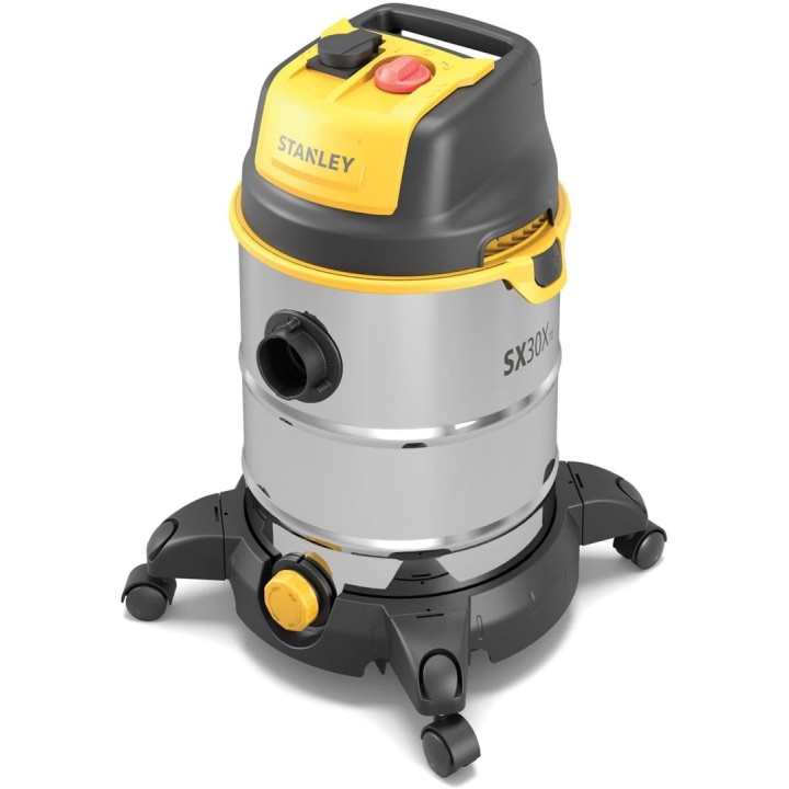Aspirapolvere STANLEY SXVC30XTDE nero acciaio inox giallo 1600 W