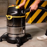 Aspirapolvere STANLEY SXVC30XTDE nero acciaio inox giallo 1600 W
