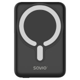 Savio POWERBANK BA-12 10000 mAh magnetico nero