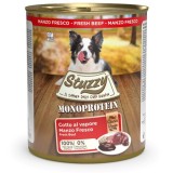 STUZZY Monoprotein Manzo - cibo umido per cani - 800g