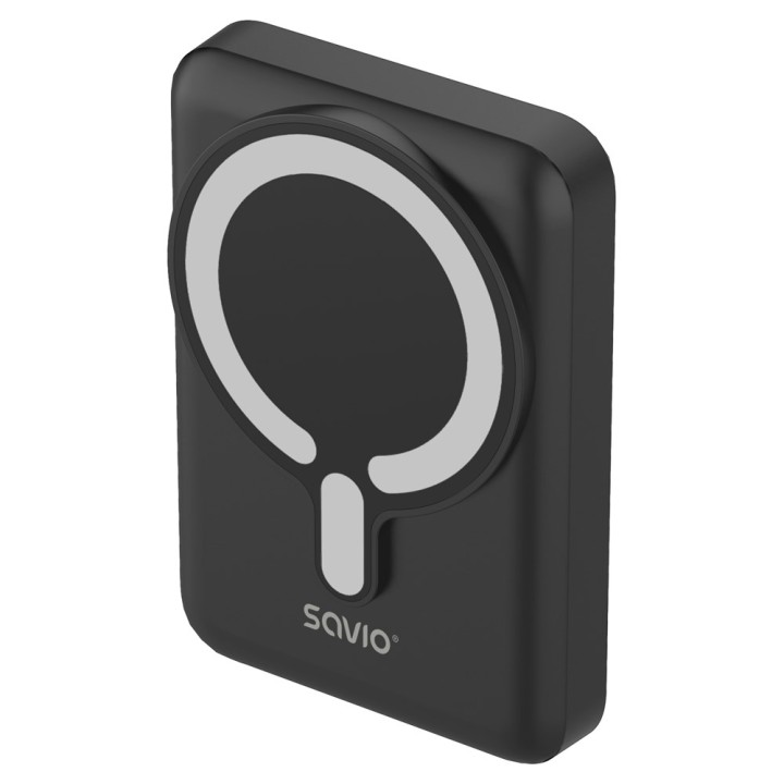 Savio POWERBANK BA-12 10000 mAh magnetico nero