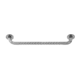 Corrimano da bagno in acciaio inox ondulato 100 cm