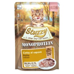 STUZZY Monoprotein Kitten Pollo - cibo umido per gattini - 85g