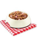 STUZZY Sfilacciati Pollo con prosciutto - cibo umido per cani - 100g