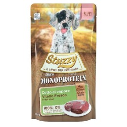 STUZZY Monoprotein Puppy Vitello - cibo umido per cani - 150 g