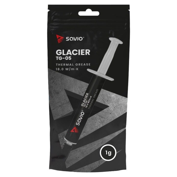 Savio TG-05 1g pasta termica composto dissipatore calore 18 W/m·K