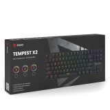 Tastiera meccanica Savio Tempest x2 RGB Outemu BLUE