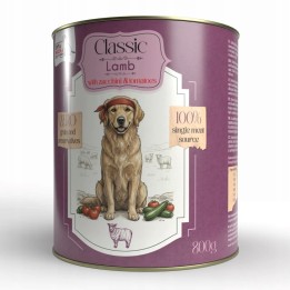 SYTA MICHA Classic Mono Agnello con zucchina - cibo umido per cani - 800g