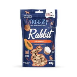 SYTA MICHA Freezy Coniglio con papaia - snack per cani - 40g
