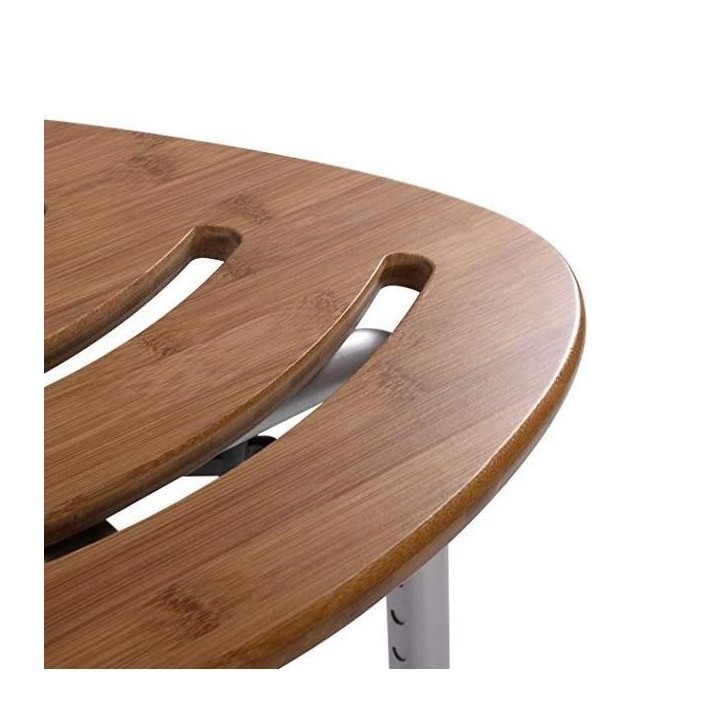 Sgabello da bagno in legno