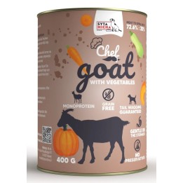 SYTA MICHA Chef Capra con verdure - cibo umido per cani - 400g