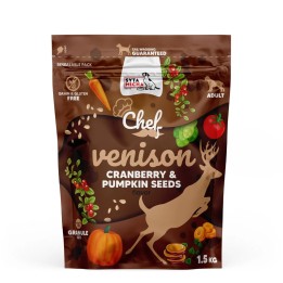 SYTA MICHA Chef Cervo con mirtillo rosso e semi di zucca - cibo secco per cani - 1 5kg