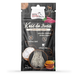 SYTA MICHA osso da masticare per cani con cocco e patata dolce - 12 cm